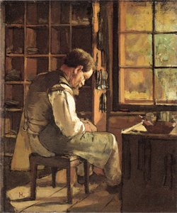 Shoemaker at the Window